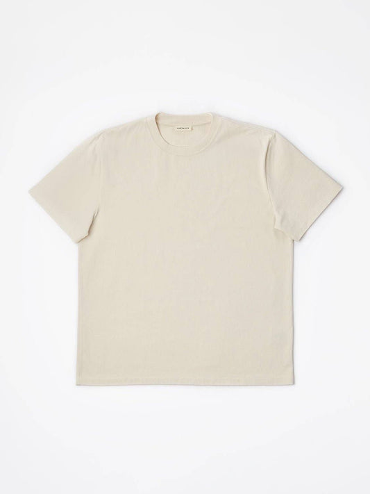 T-shirt in cotone biologico pesante girocollo