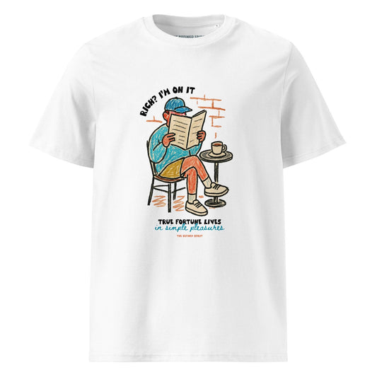 T-shirt unisex in cotone biologico con stampa Vera Fortuna