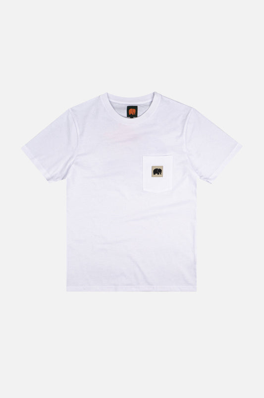 T-shirt organica Life by the Sea bianca