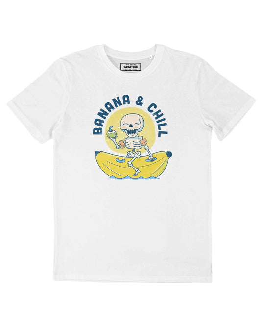 T-shirt Banana & Chill con stampa divertente