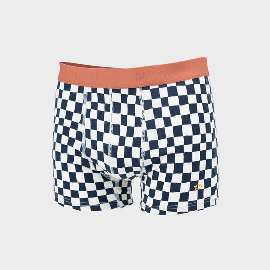 Boxer in cotone biologico a quadretti