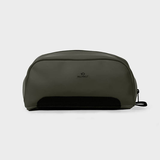 Borsa da toilette compatta kaki