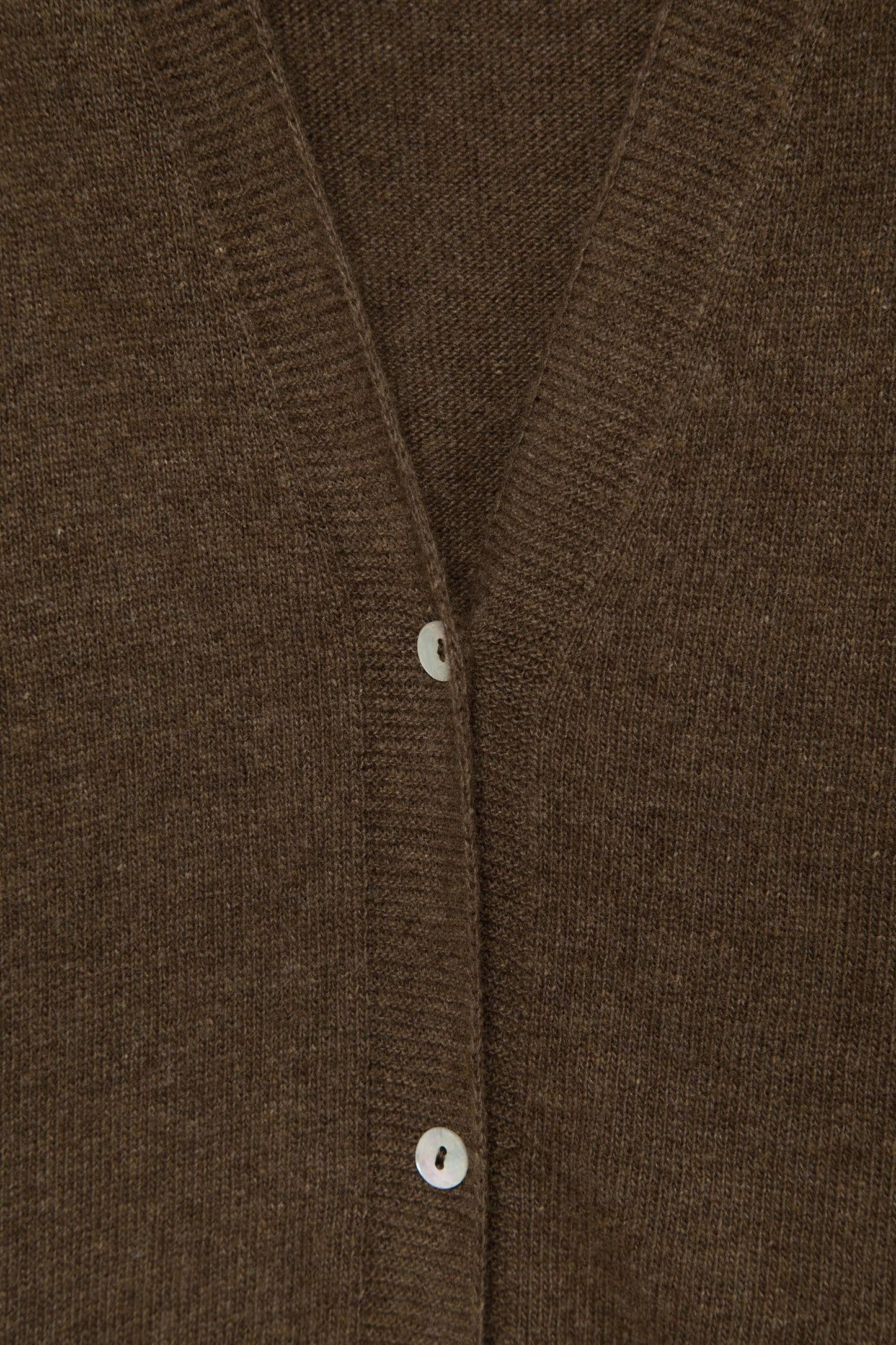 Gilet in maglia con scollo a V