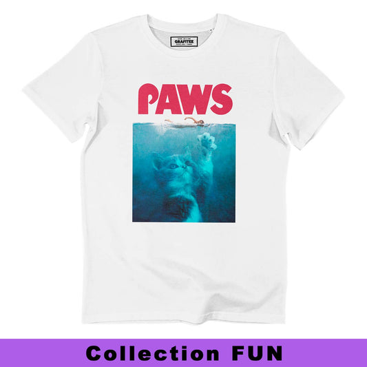T-shirt Sea Kitten "Paws" a manica corta