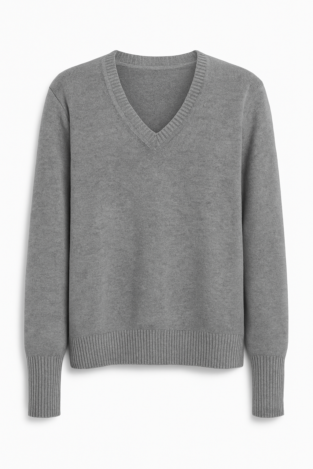 Maglione in lana con scollo a V