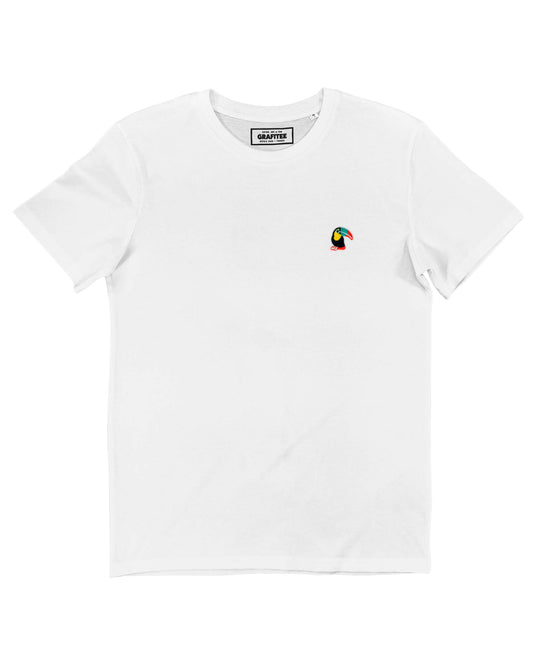 T-shirt unisex con tucano ricamato
