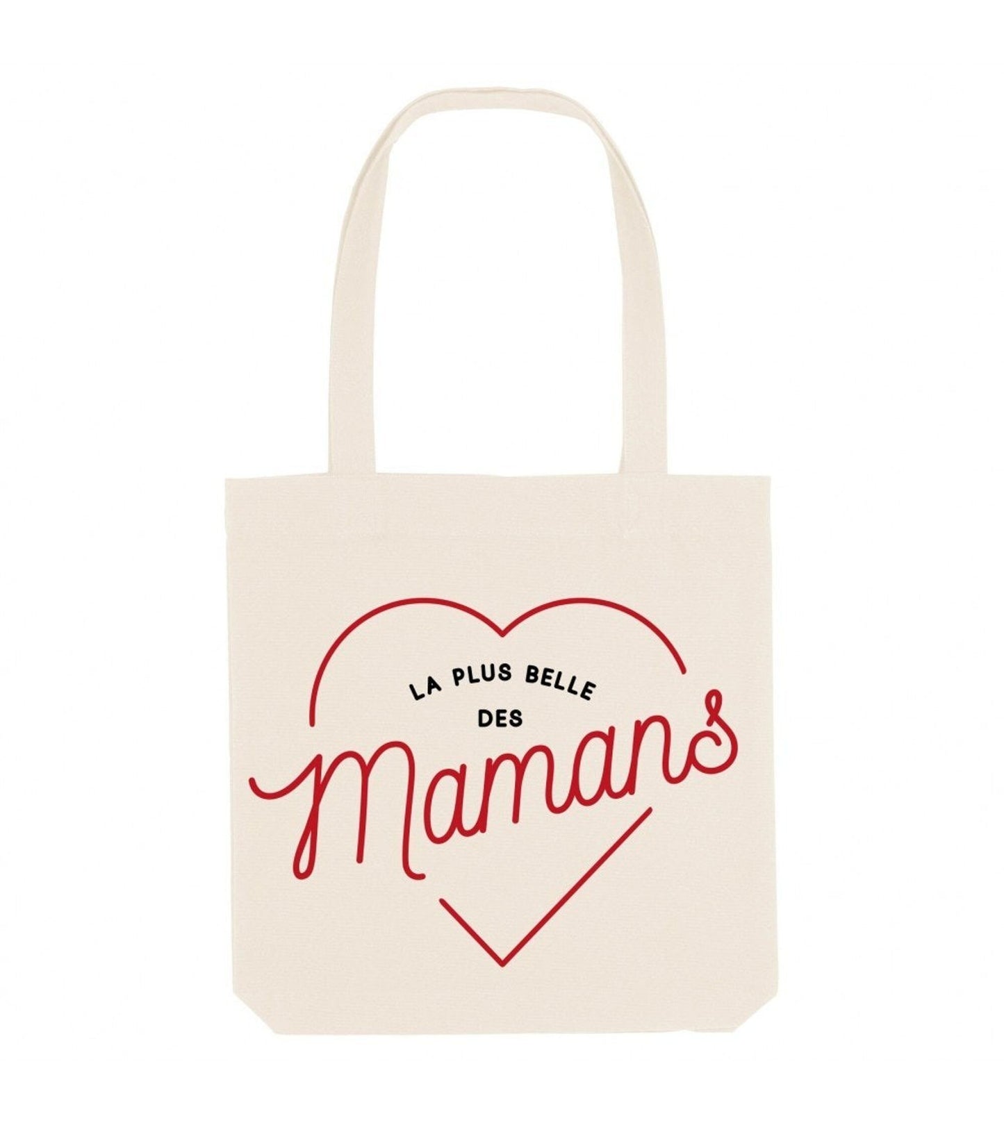 Tote bag “La più bella delle mamme” in cotone biologico