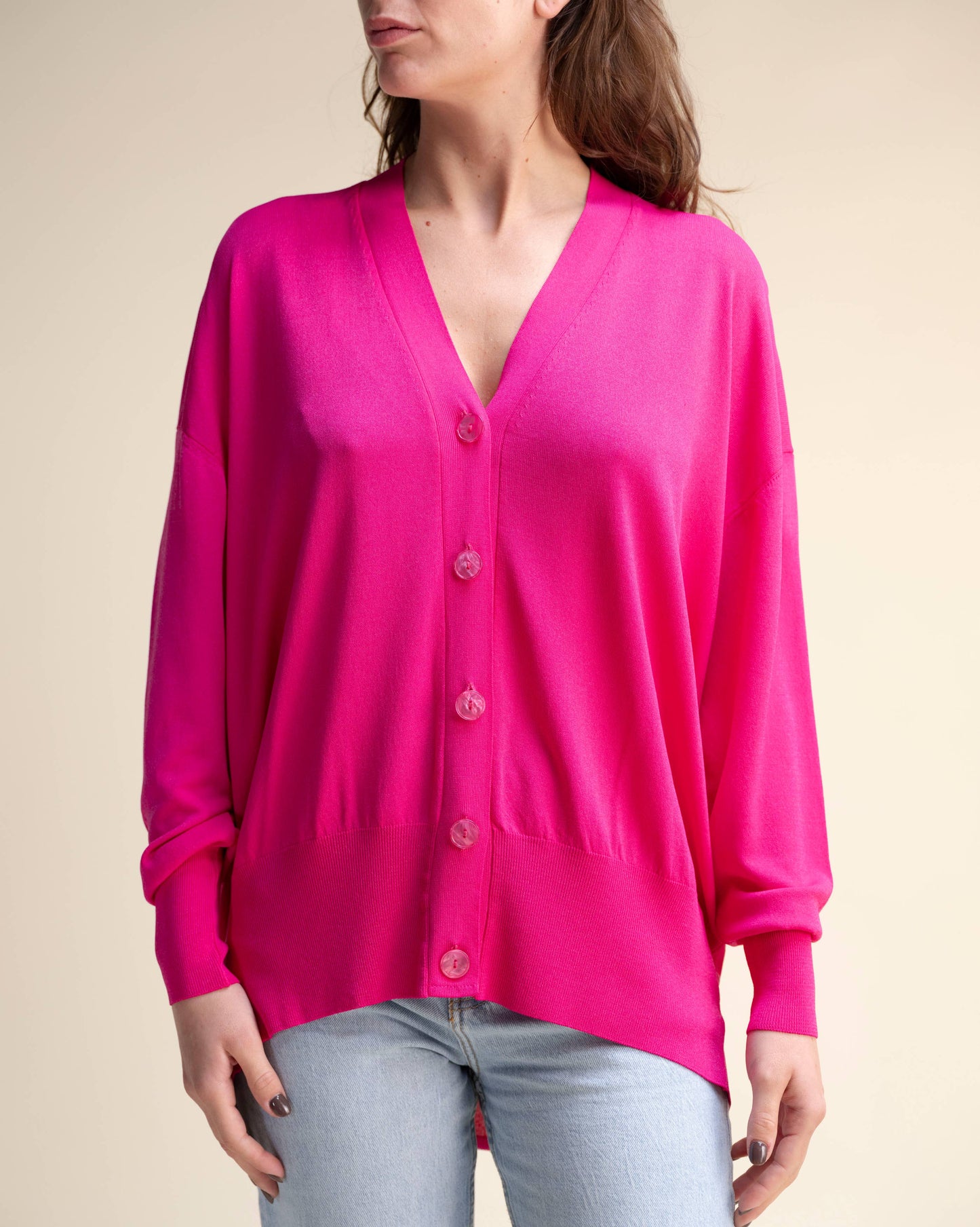Cardigan leggero in viscosa