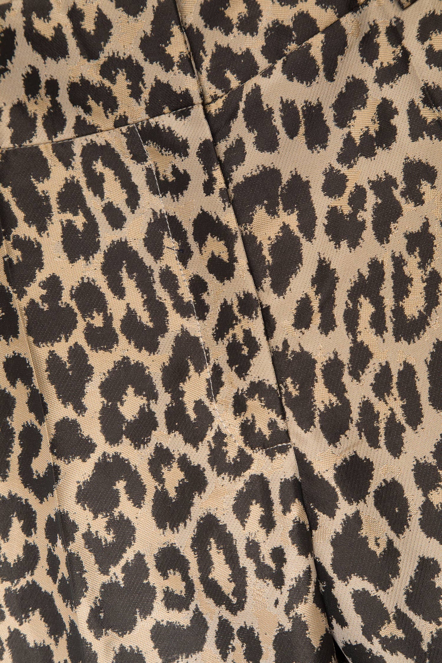 Pantaloni a sigaretta animalier