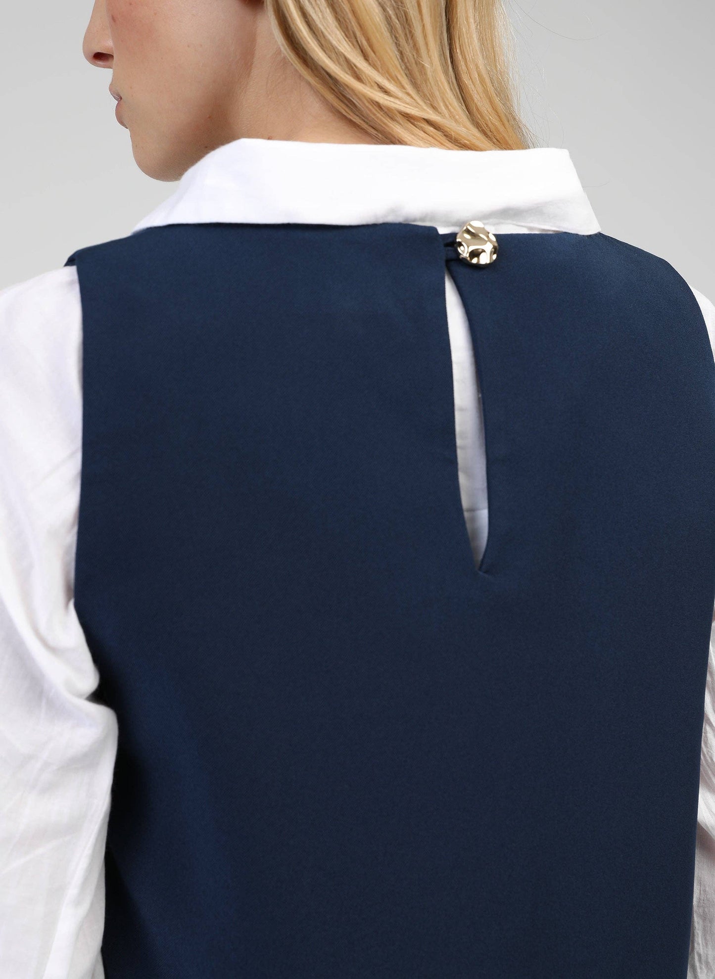 Abito corto Maleo blu marino