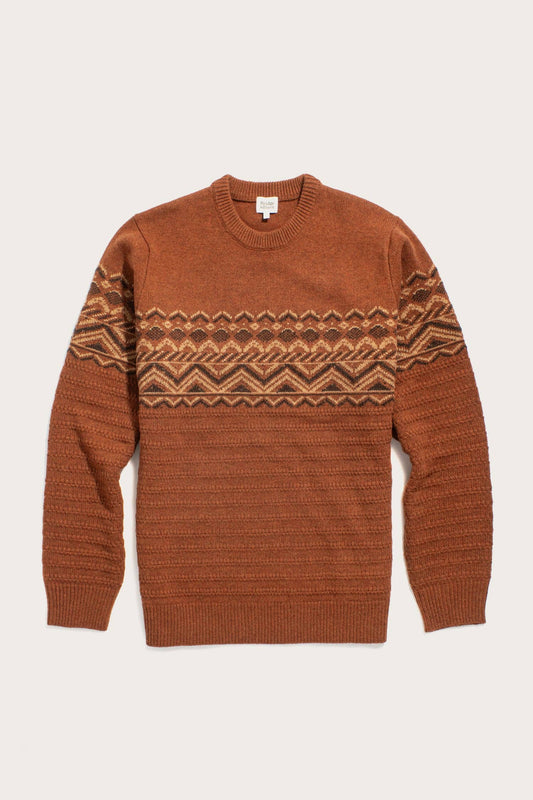 Maglione Fair Isle Rockwood in lana merino