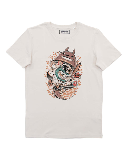 T-shirt Totoro Matrioska in cotone biologico