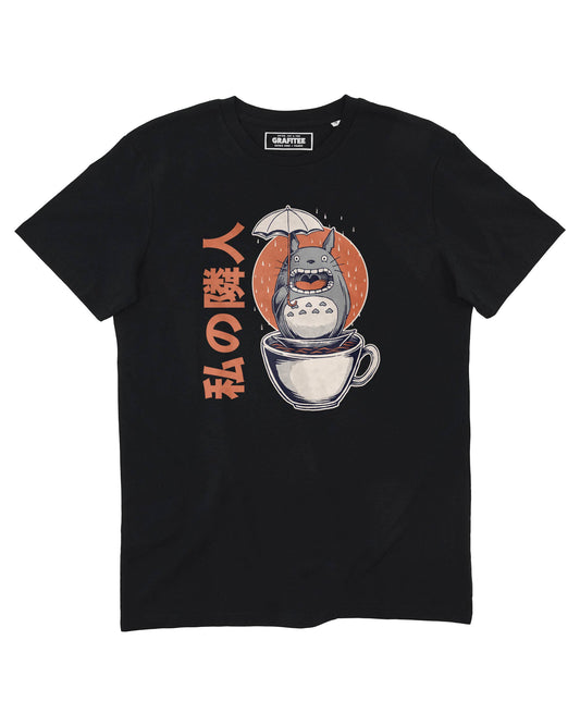 T-shirt Totoro con grafica in cotone biologico