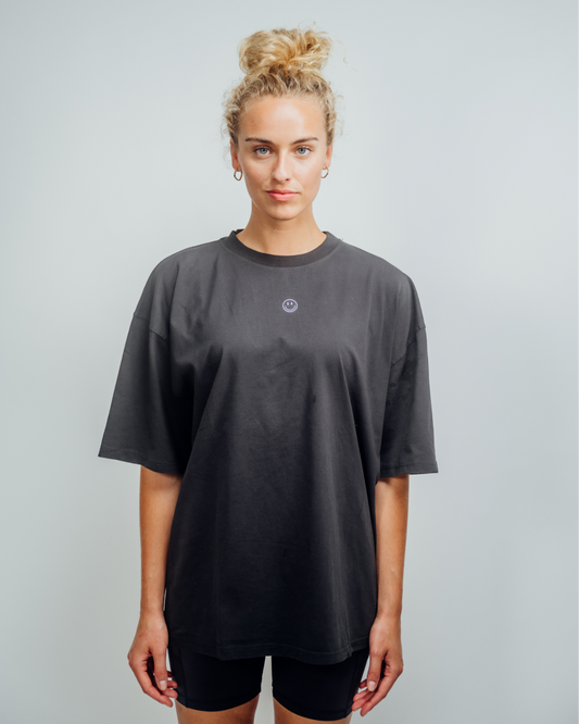 T-shirt Smiley oversize in cotone