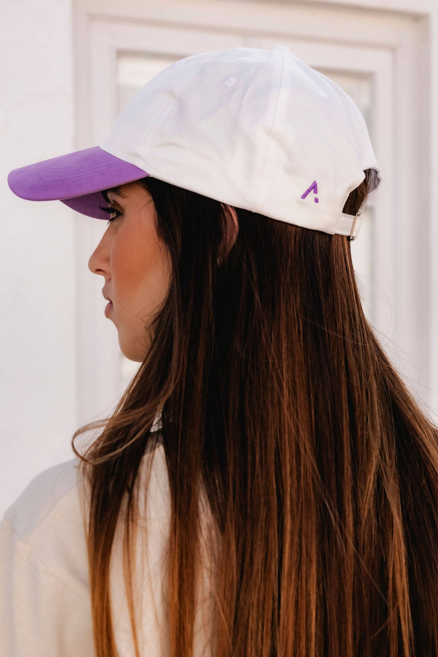 Cappellino 6 pannelli in cotone African Violet