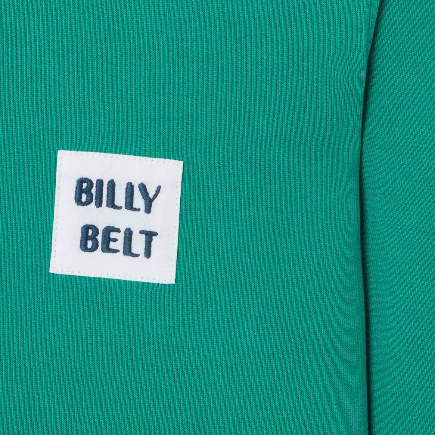 Felpa unisex verde in cotone biologico