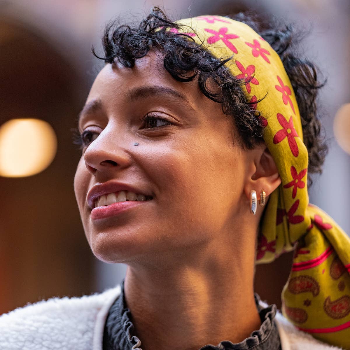 Foulard Hélène in cotone biologico