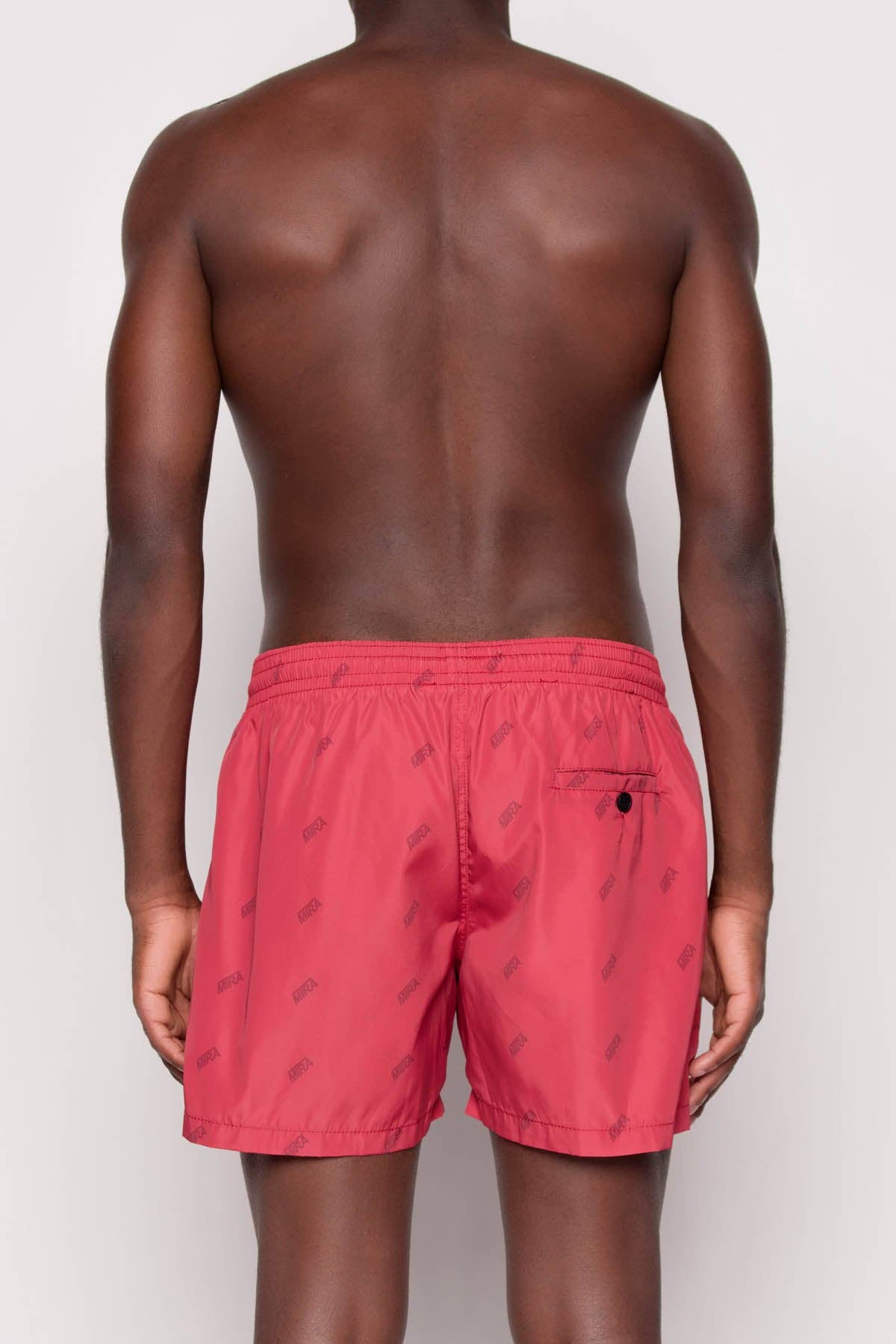 Costume da bagno Monochrome Rosso