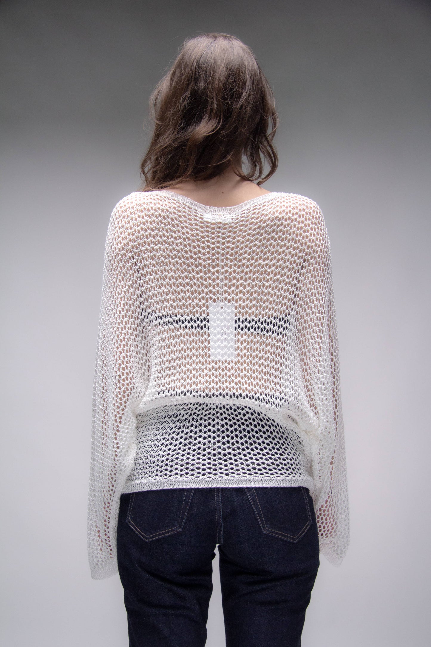 Kimono crochet a maglia 3D