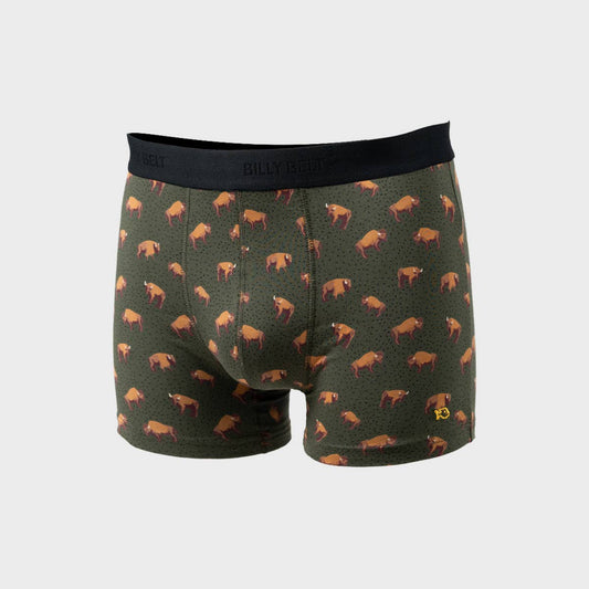 Boxer in cotone biologico Buffalo Green