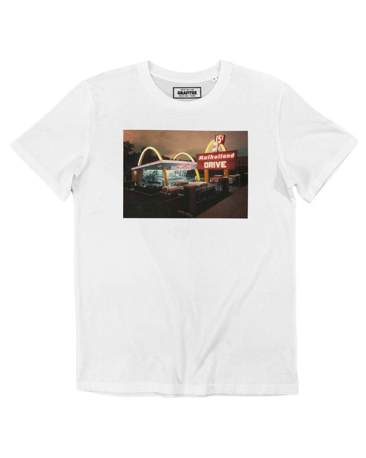 T-shirt Mulholland Drive in cotone biologico con stampa
