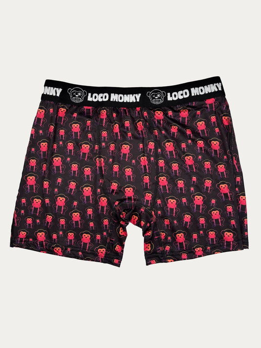 Boxer uomo Locos Neon Loco Monky