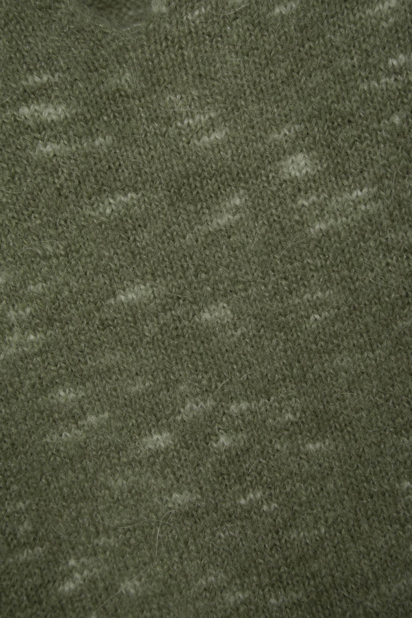 Maglione in maglia rasata con scollo a V