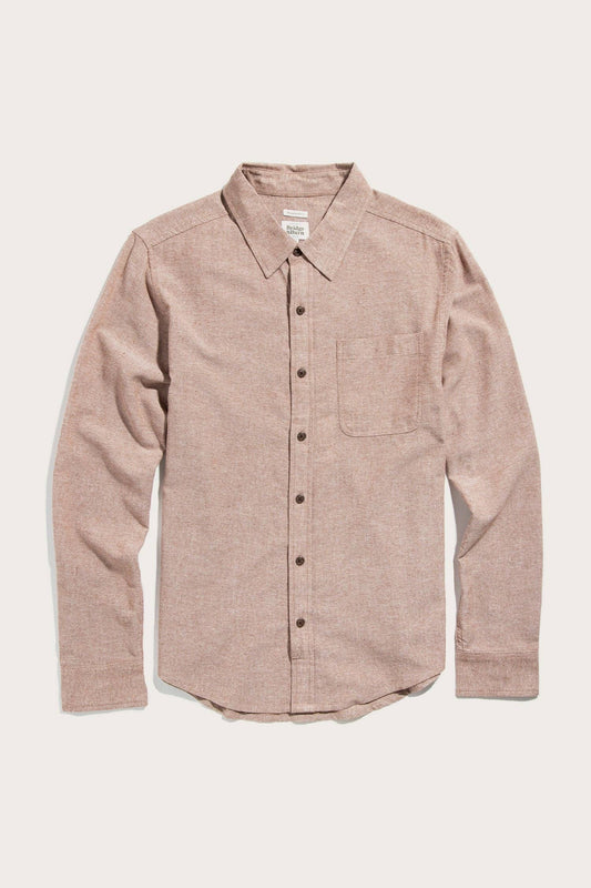 Camicia Larson in chambray ruggine
