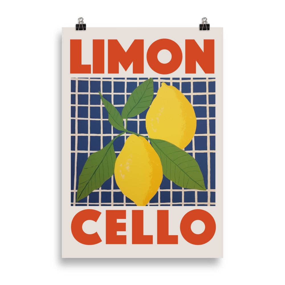 Locandina Limoncello Poster Decorativo