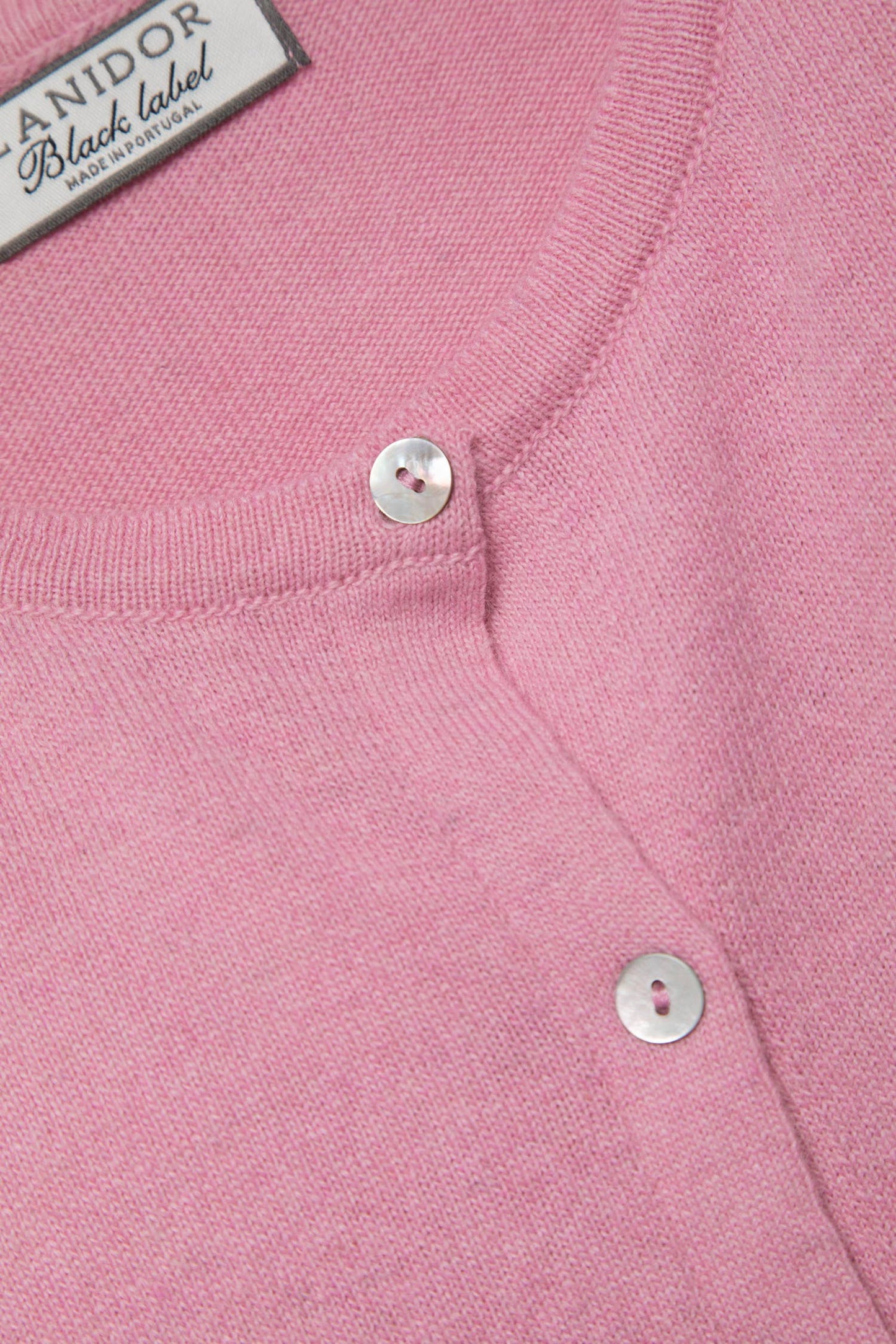 Cardigan in maglia rasata con bottoni