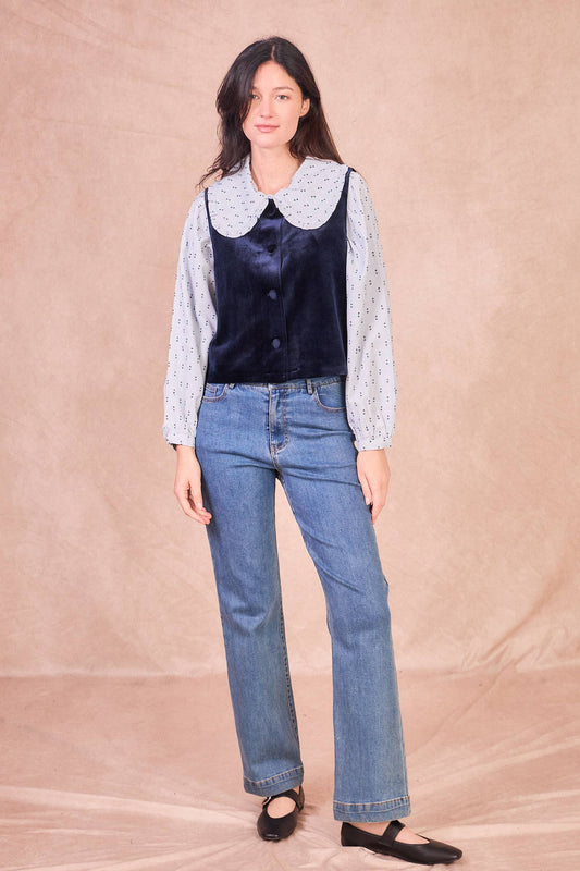 Gilet in velluto Gypsy