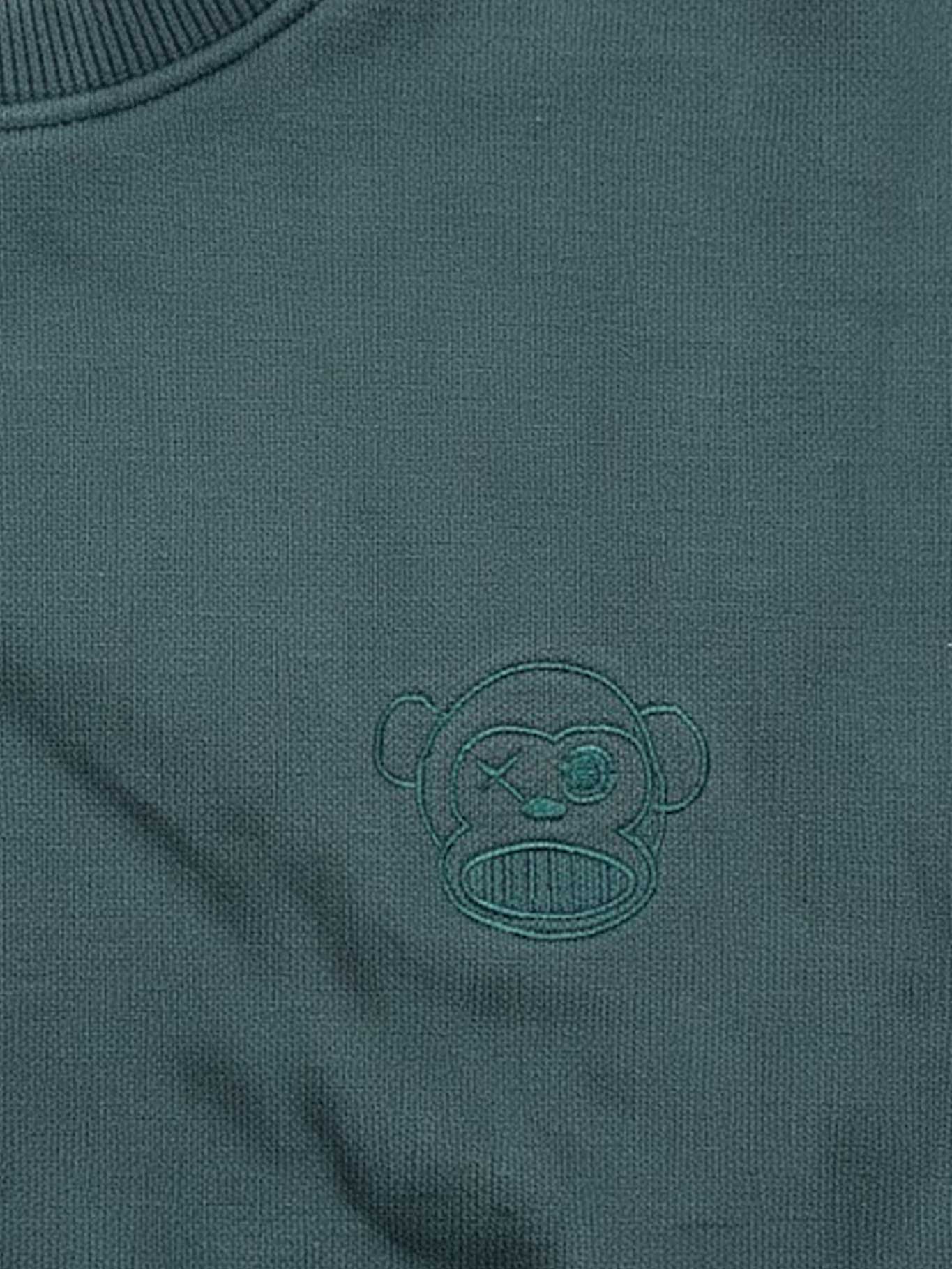 Felpa girocollo uomo Tamarino in cotone premium