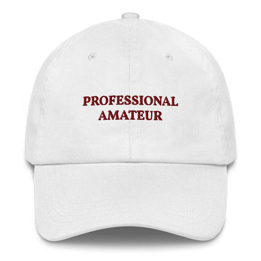 Cappellino da baseball ricamato "Professional Amateur"