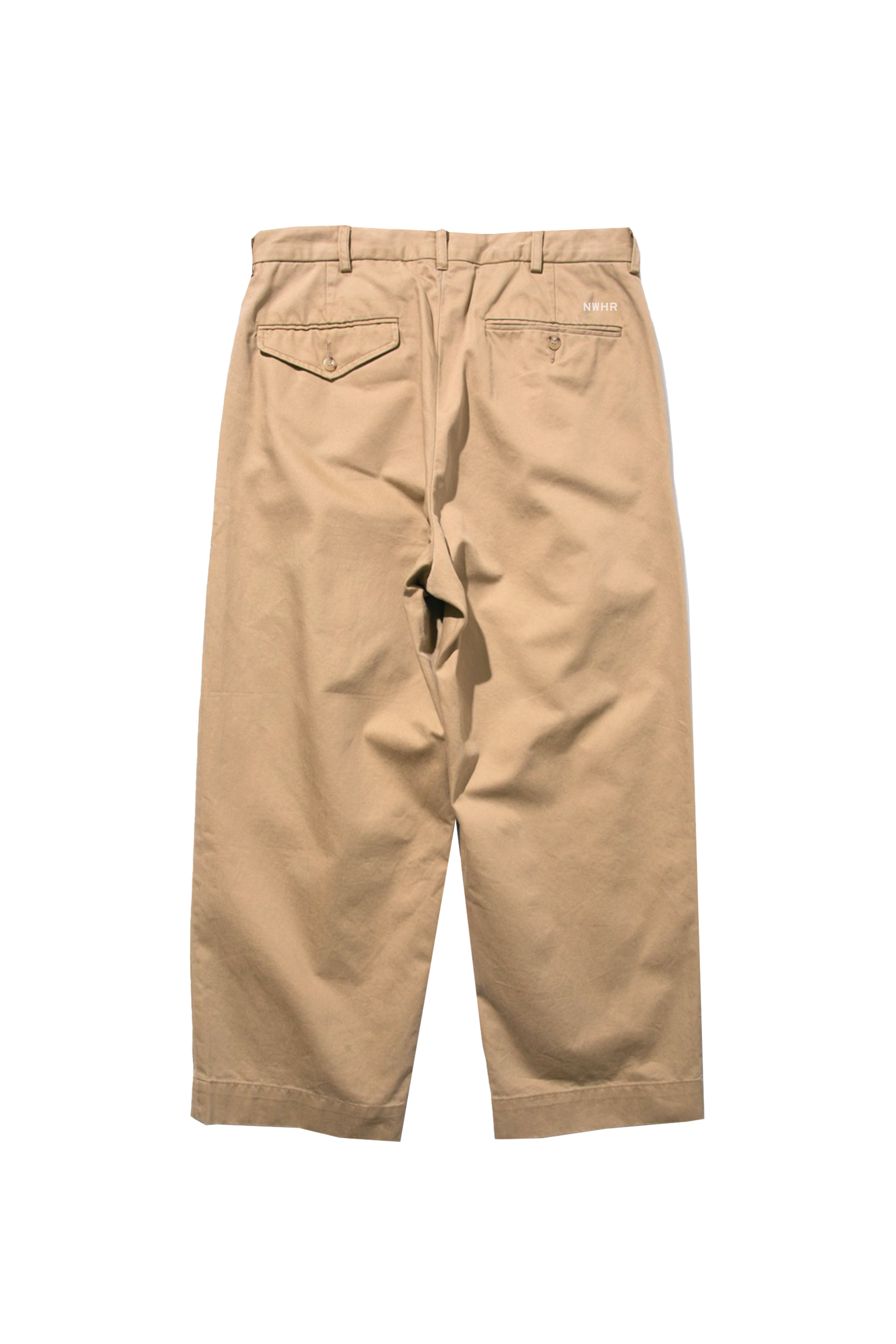 Pantaloni chino beige relaxed fit