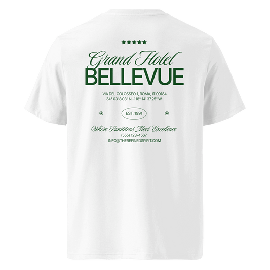 T-shirt unisex in cotone biologico Grand Hotel Bellevue