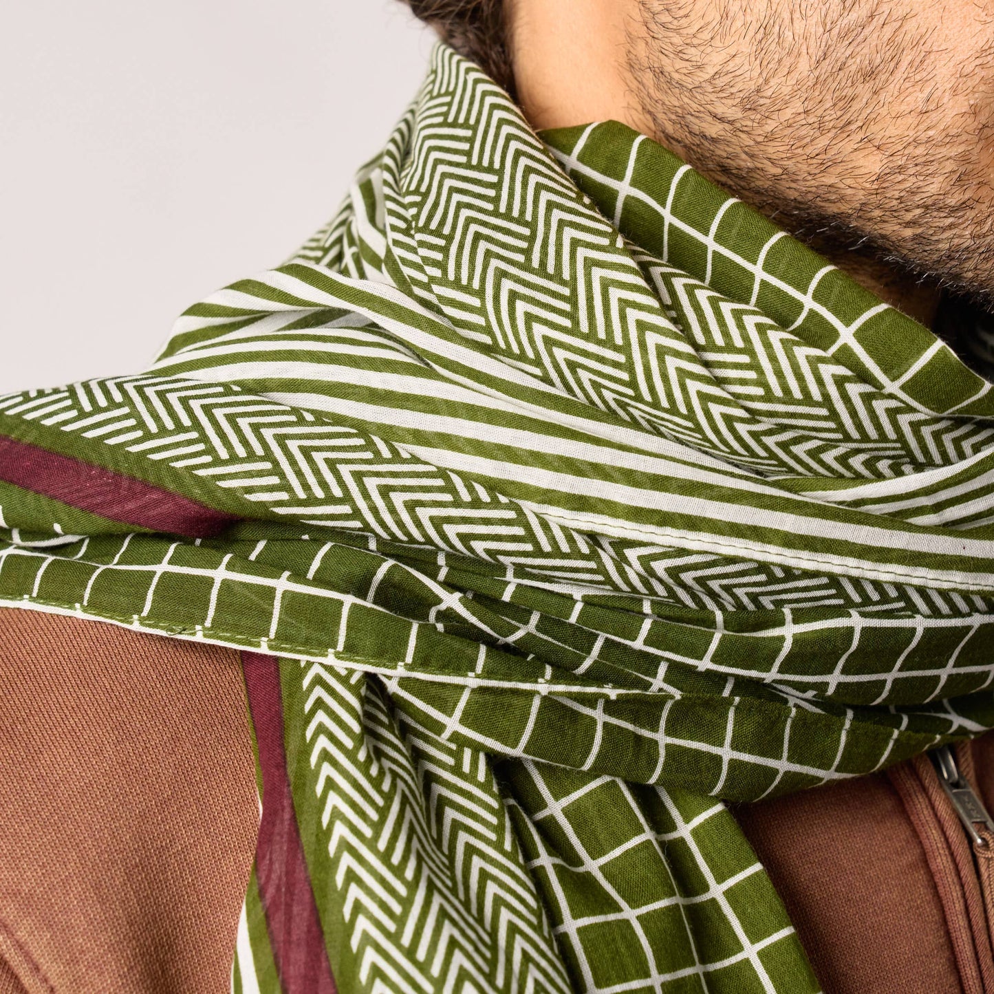 Foulard in cotone biologico Napoli