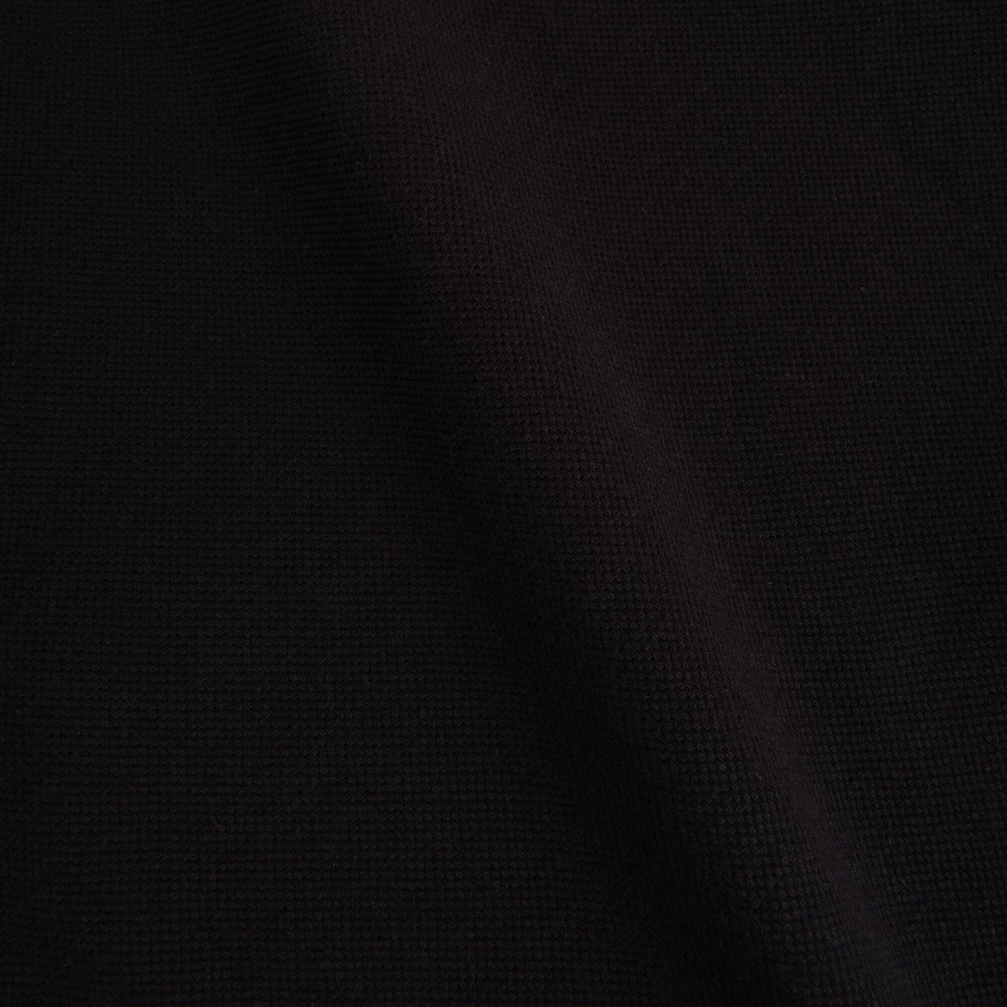 Felpa Uomo con Cappuccio in Maglia Piqué Nera