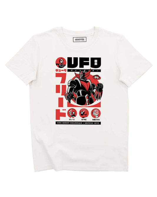 T-shirt retrò Grendizer Mecha Goldorack