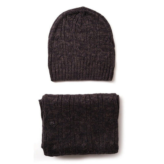Set sciarpa e cappello in maglia CLUB