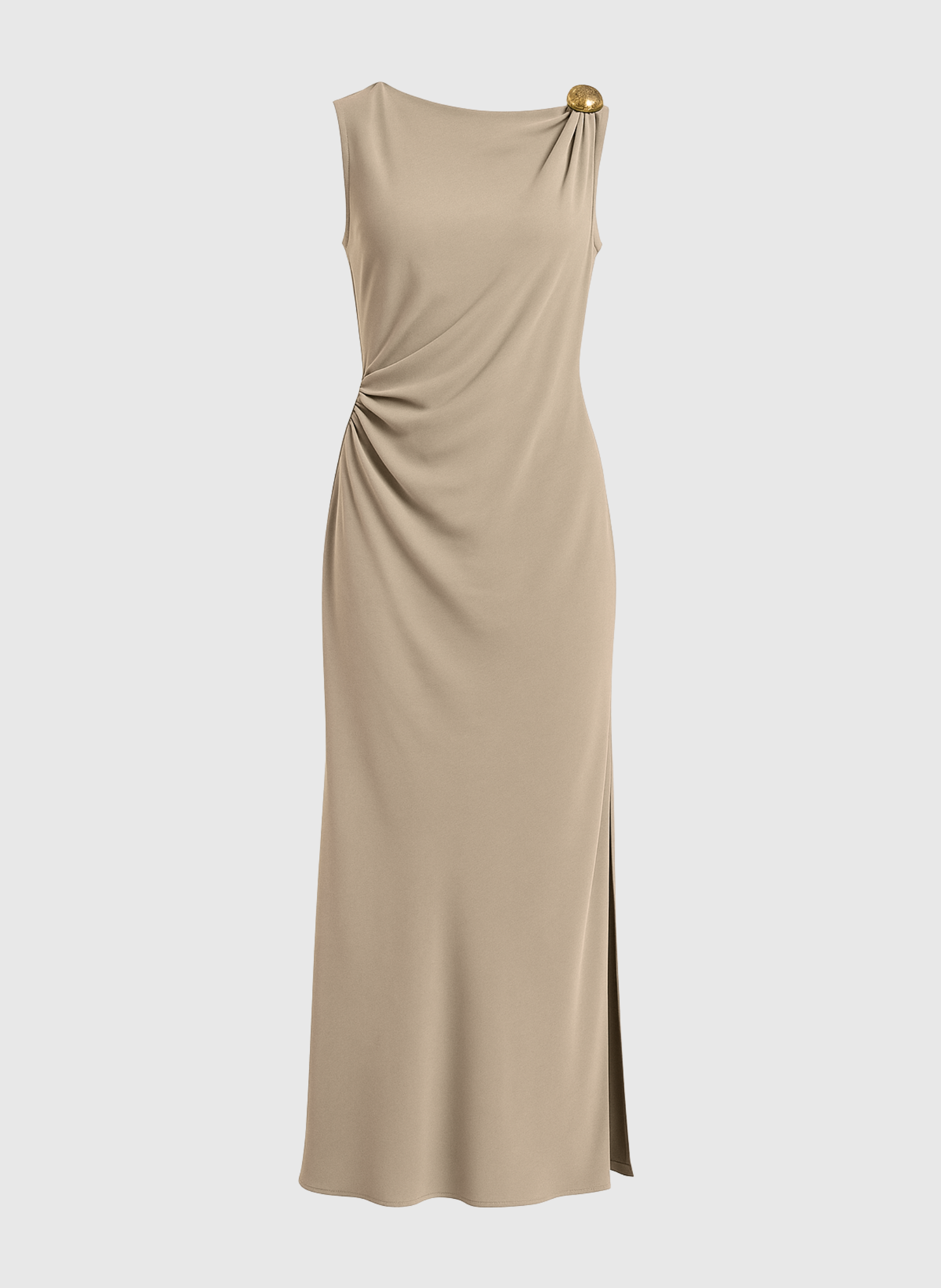 Abito midi Mirka beige
