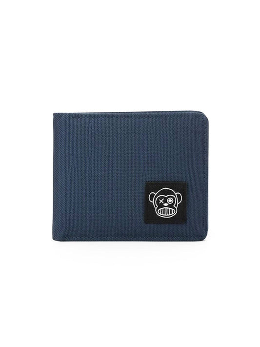Portafoglio da uomo con portamonete e protezione RFID Blu Scuro