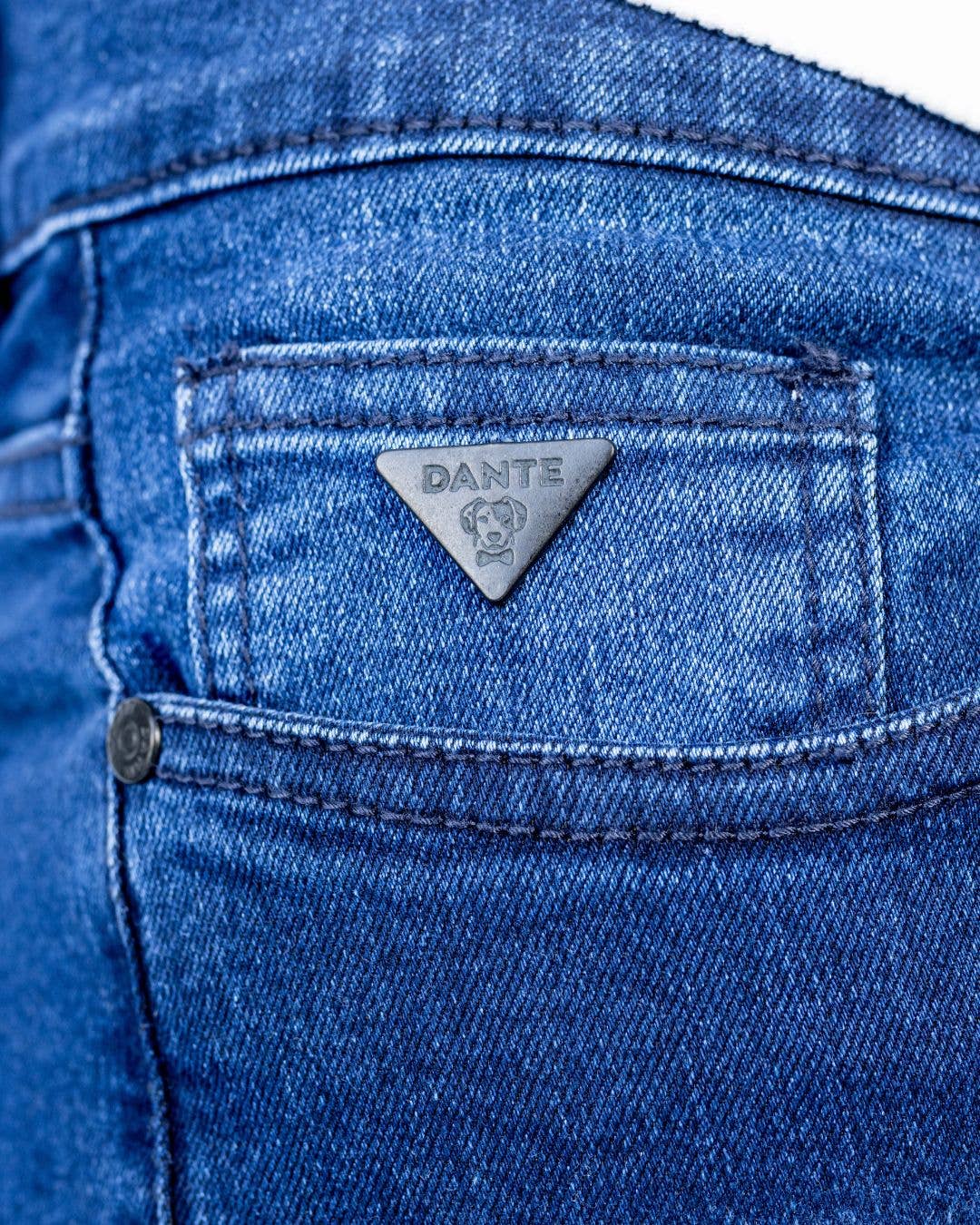 Jeans blu elasticizzati da uomo Dante