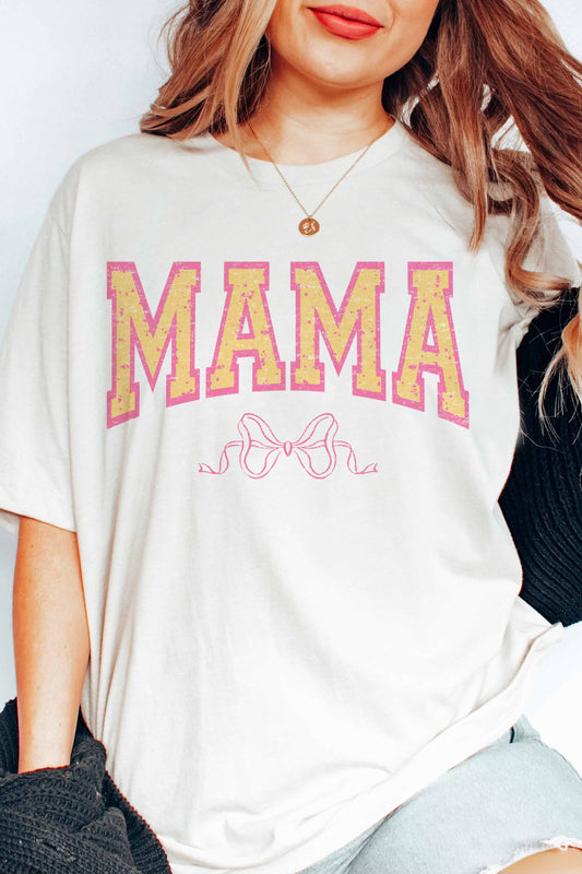 T-shirt con grafica Mama Bow