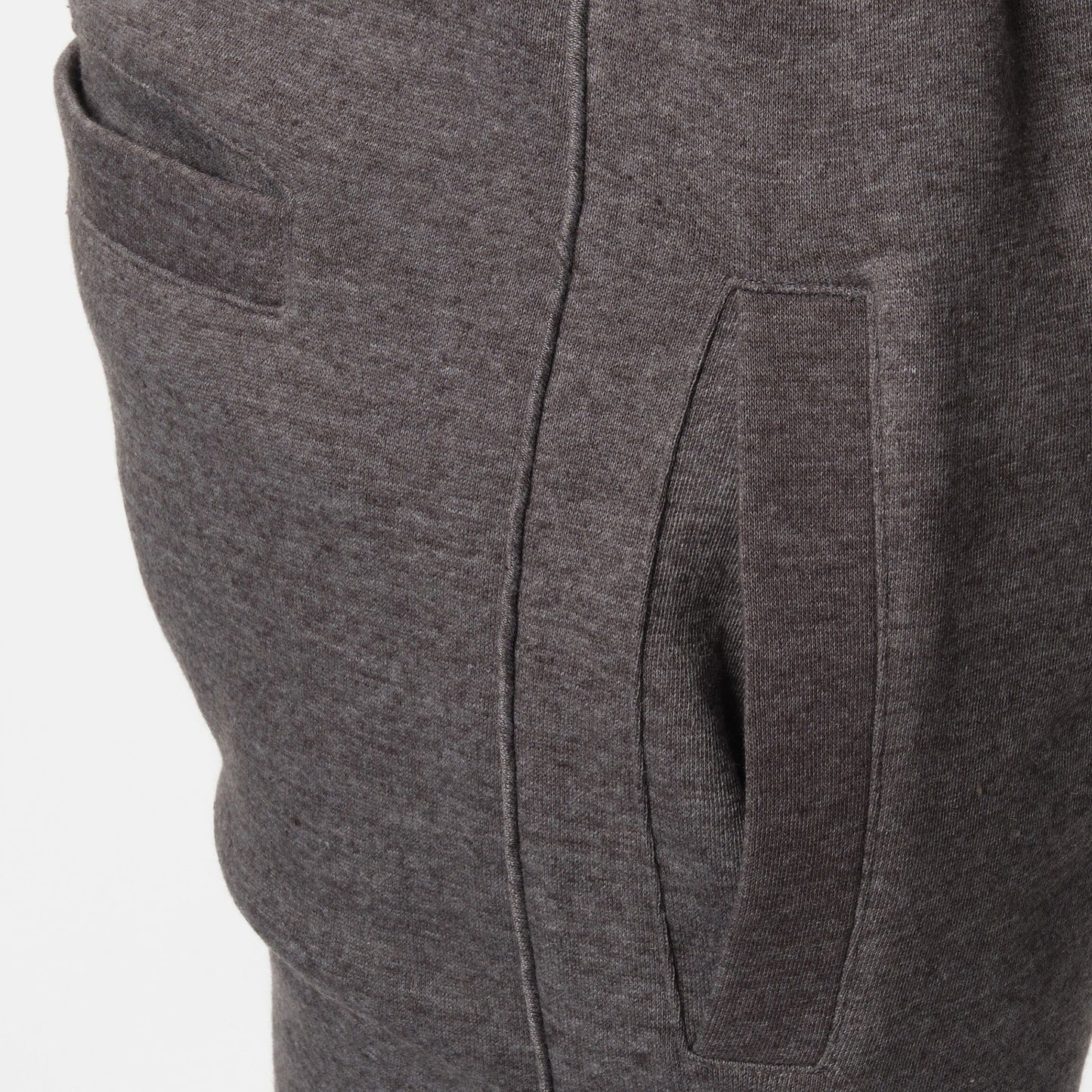 Pantaloni Jogger Uomo in Felpa Antracite