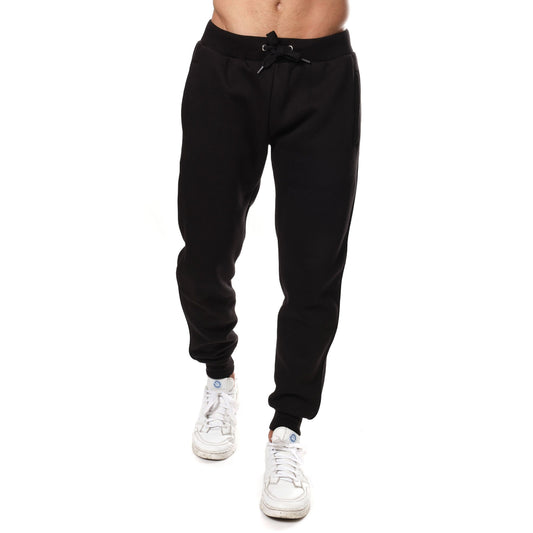 Pantaloni jogger in pile neri Nico