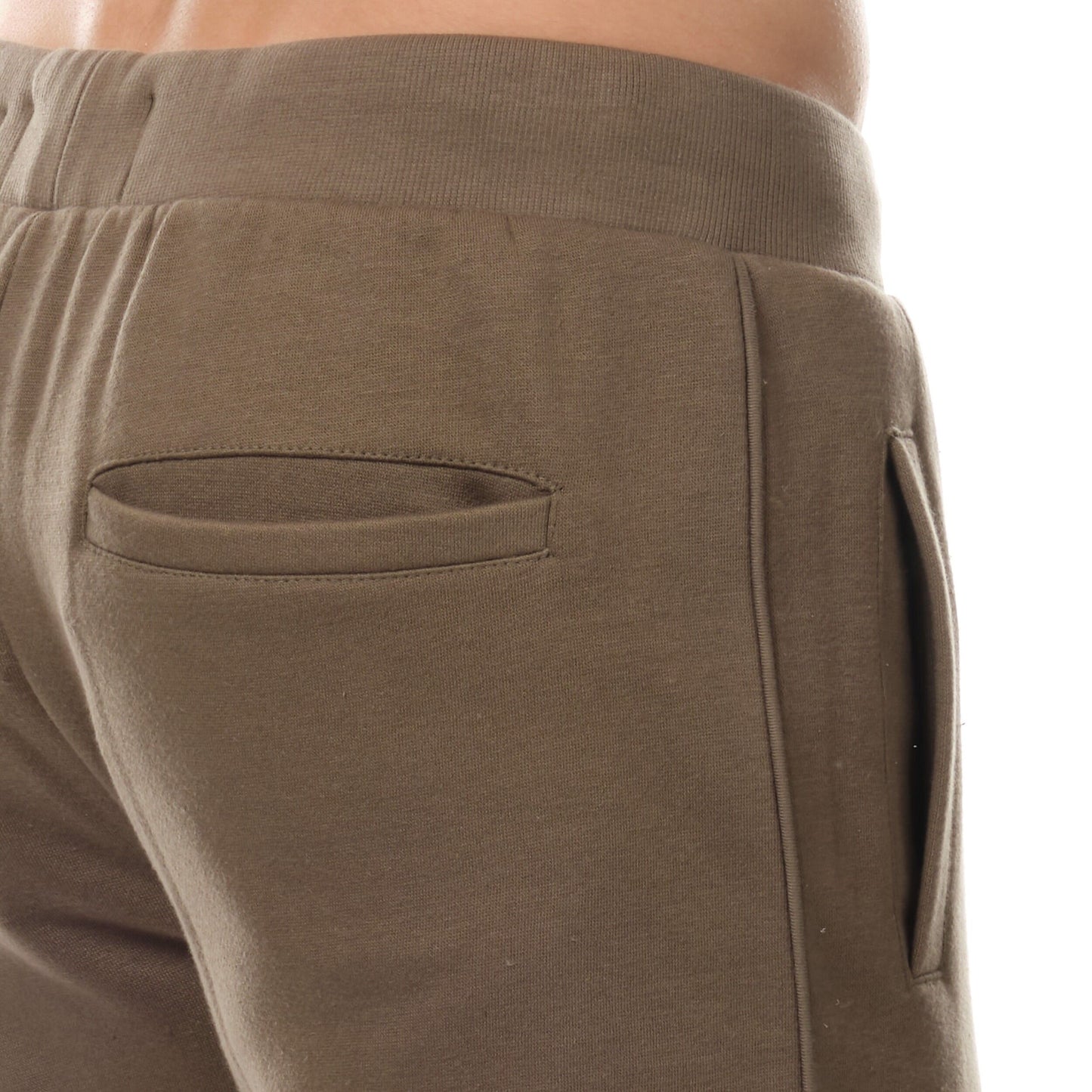 Pantaloni Jogger Nico in Pile Kaki