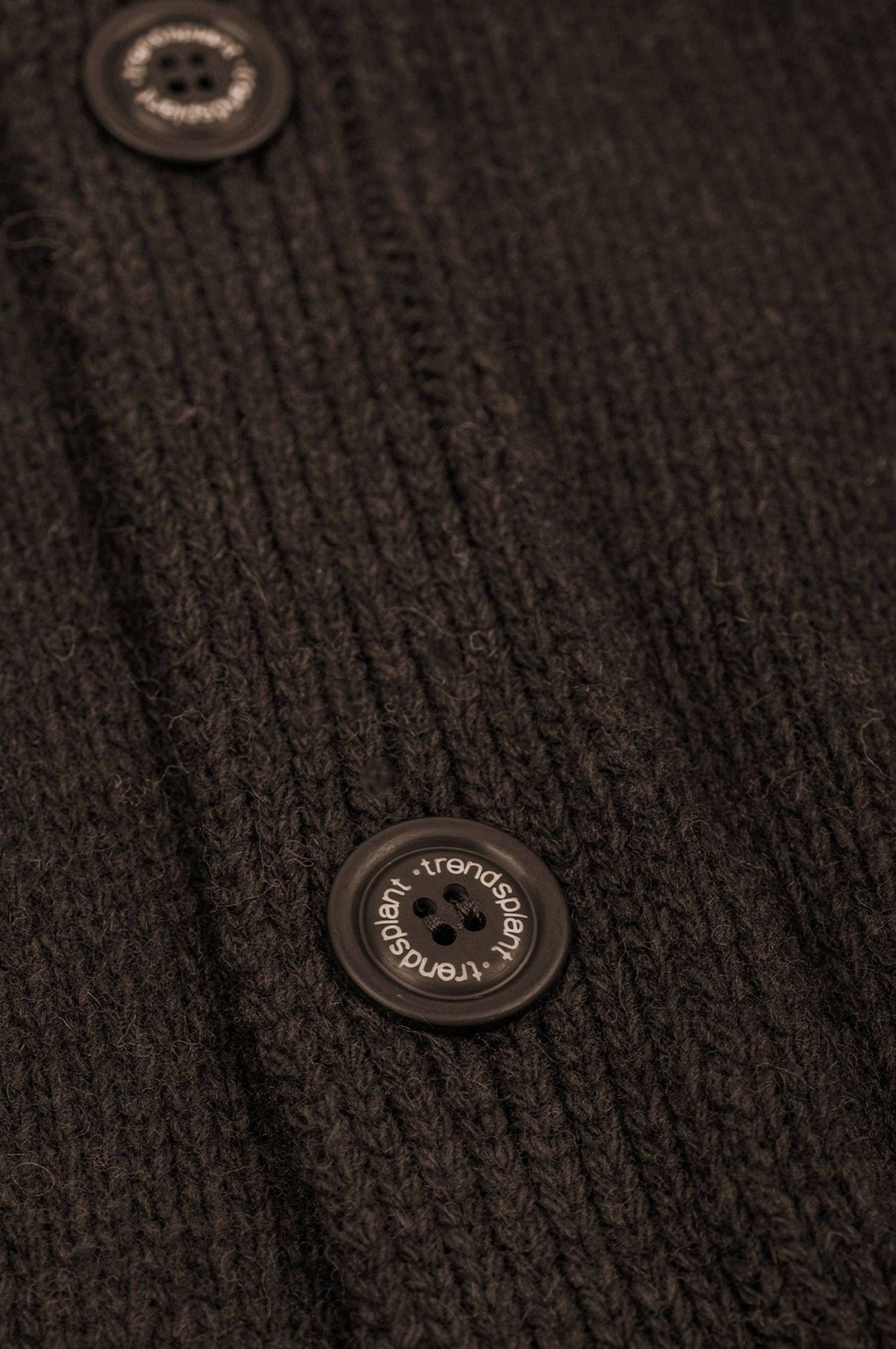 Cardigan oversize Relleu color cioccolato