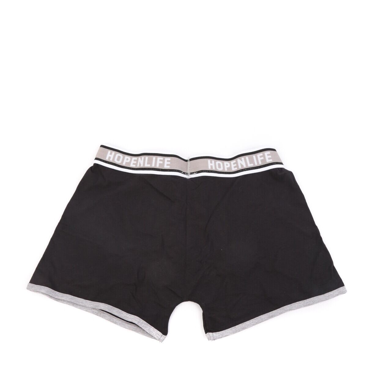 Boxer Uomo in Cotone USADAS Grigio/Nero in Confezione Assortita