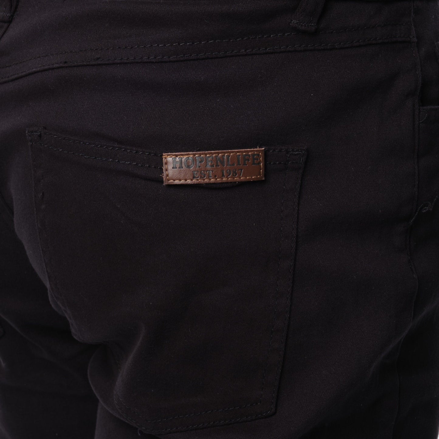 Pantaloni chino uomo 5 tasche neri