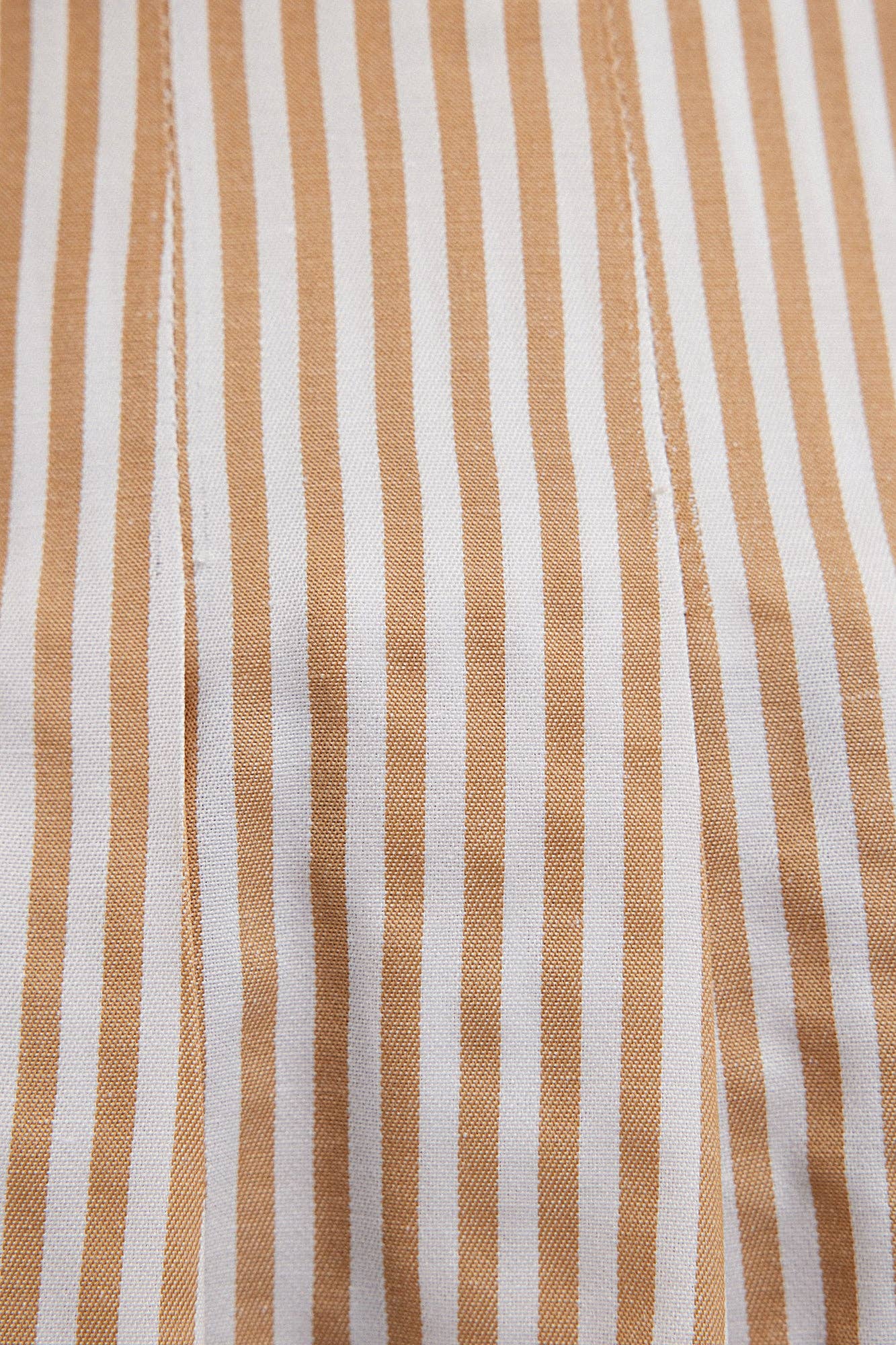 Set camicia e gonna midi plissé a righe